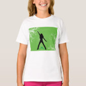 Vrouw Dancing Girls T-Shirt (Voorkant)