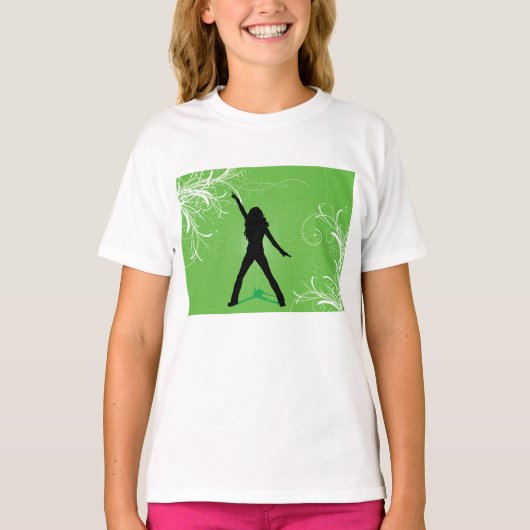 Vrouw Dancing Girls T-Shirt (Voorkant)