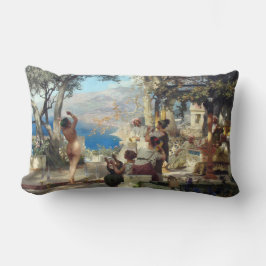 Vrouw dansen onder dolken kussen