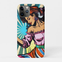 vrouw dansen salsa Pop kunst Case-Mate iPhone Case