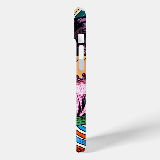  vrouw dansen salsa Pop kunst Case-Mate iPhone Case (Achterkant / Links)