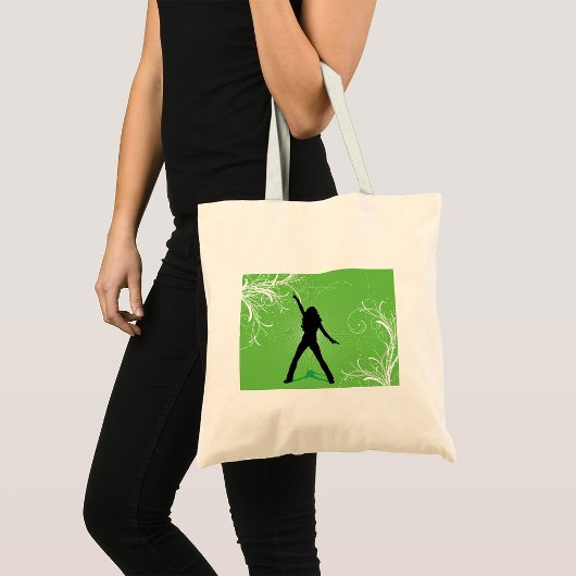 Vrouw Dansende Canvas tas