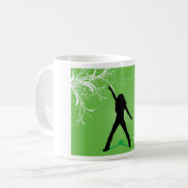 Vrouw-dansende Mok (Voorkant links)