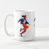 Vrouw danser Hip Hop Thunder_Cove Koffiemok (Links)
