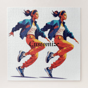 Vrouw danser Hip Hop Thunder_Cove Legpuzzel