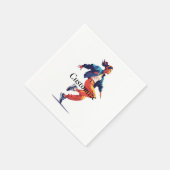 Vrouw danser Hip Hop Thunder_Cove Servet (Hoek)