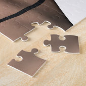  Vrouw dat haar gezicht raakt Legpuzzel (Zijkant)