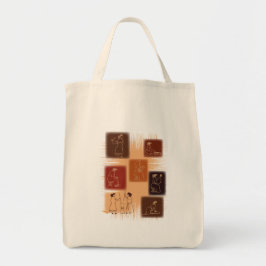 Vrouw - de ruggengraat tote bag