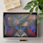 Vrouw Decoratief Weefseldocument Tissuepapier (Geschenk)