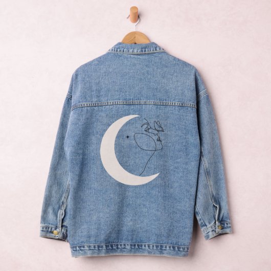 Vrouw Denim Jacket (Hangar)