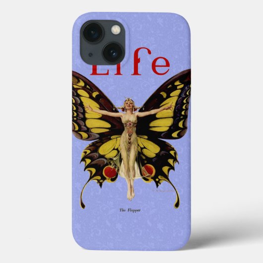 Vrouw die als vlinder vliegt illustratie Case-Mate iPhone case (Achterkant)