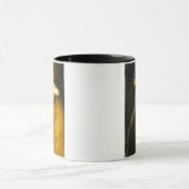 Vrouw die Cello speelt Mok (Midden)