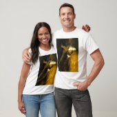 Vrouw die Cello speelt T-shirt (Unisex)