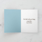 Vrouw die een harp in wilde bloemen speelt kaart (Binnen)