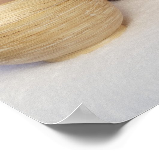 Vrouw die een kuuroord krijgt, uitzicht in de zij, poster (Hoek)