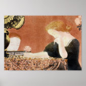 Vrouw die een Roos houdt, Maurice Denis Poster (Voorkant)