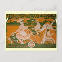 vrouw die fietst met cupid