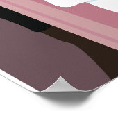 Vrouw die gezichtsmasker toepast poster (Hoek)