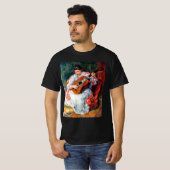 Vrouw die gitaar speelt door Pierre Renoir T-shirt (Voorkant volledig)