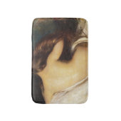 Vrouw die haar drogen (door Joseph DeCamp) Badmat (Voorkant Verticaal)