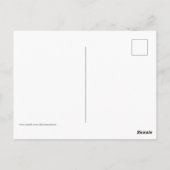 Vrouw die haar haar haar haar komt, Goyō Hashiguch Briefkaart (Achterkant)