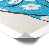 Vrouw die haar haar haar haar komt, Goyō Hashiguch Poster (Hoek)