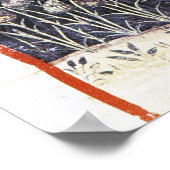 Vrouw die haar oogst van Millet beschermt Poster (Hoek)