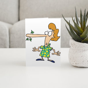 Vrouw die het leven heeft verkocht kaart