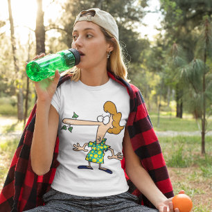 Vrouw die het leven heeft verkocht t-shirt