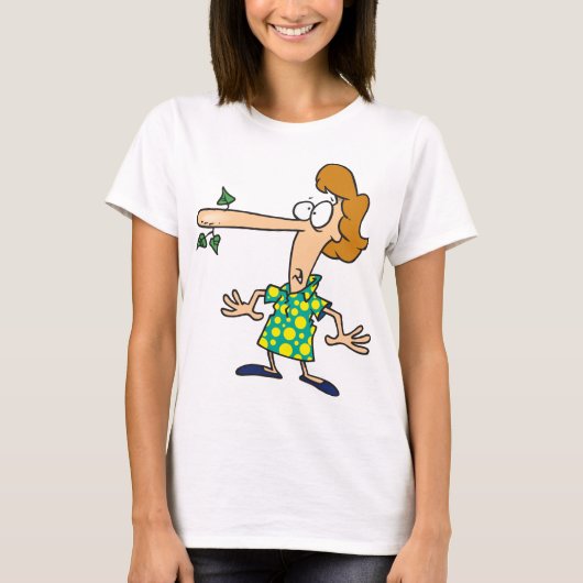 Vrouw die het leven heeft verkocht t-shirt (Voorkant)