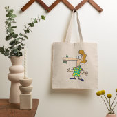 Vrouw die het leven heeft verkocht tote bag