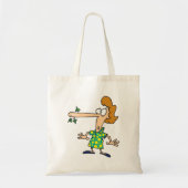 Vrouw die het leven heeft verkocht tote bag (Voorkant)