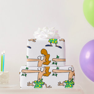 Vrouw die Leugens Vertelt Cadeaupapier