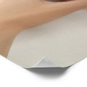 Vrouw die massage van voetwortels ontvangt poster (Hoek)