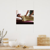 Vrouw die massamoord #1 ontvangt poster (Keuken)