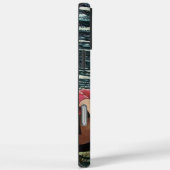 Vrouw die muziek speelt met akoestische gitaar Case-Mate iPhone case (Achterkant / Rechts)