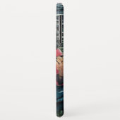 Vrouw die muziek speelt met akoestische gitaar Case-Mate iPhone case (Achterkant/links)