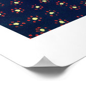 Vrouw die nadenkt poster (Hoek)