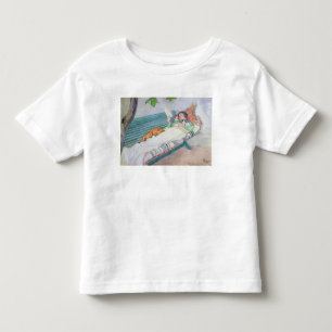 Vrouw die op een bank ligt, 1913 kinder shirts