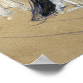 Vrouw die op haar rug ligt - Lassitude Poster (Hoek)