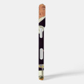 vrouw die sigaret rookt Drink champagne Case-Mate iPhone Case (Achterkant / Rechts)