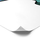 Vrouw die tassen draagt poster (Hoek)