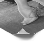 Vrouw die telefonisch praat poster (Hoek)