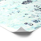 Vrouw die was doet poster (Hoek)