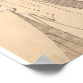 Vrouw die zich na haar dood terugtrekt poster (Hoek)