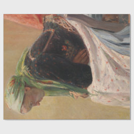 Vrouw Diep in gedachte (door Oleksa Novakivskiy) Cadeaupapier