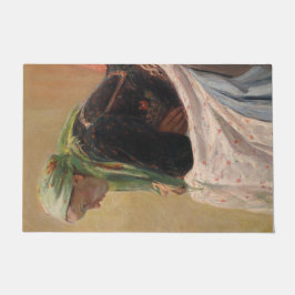 Vrouw Diep in gedachte (door Oleksa Novakivskiy) Deurmat