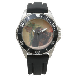 Vrouw Diep in gedachte (door Oleksa Novakivskiy) Horloge