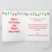 Vrouw Dierenarts Kerst Kaart GEPERSONALISEERD (Binnen)