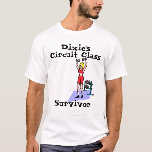 vrouw, Dixie's, Circuit Class, Survivor T-shirt (Voorkant)